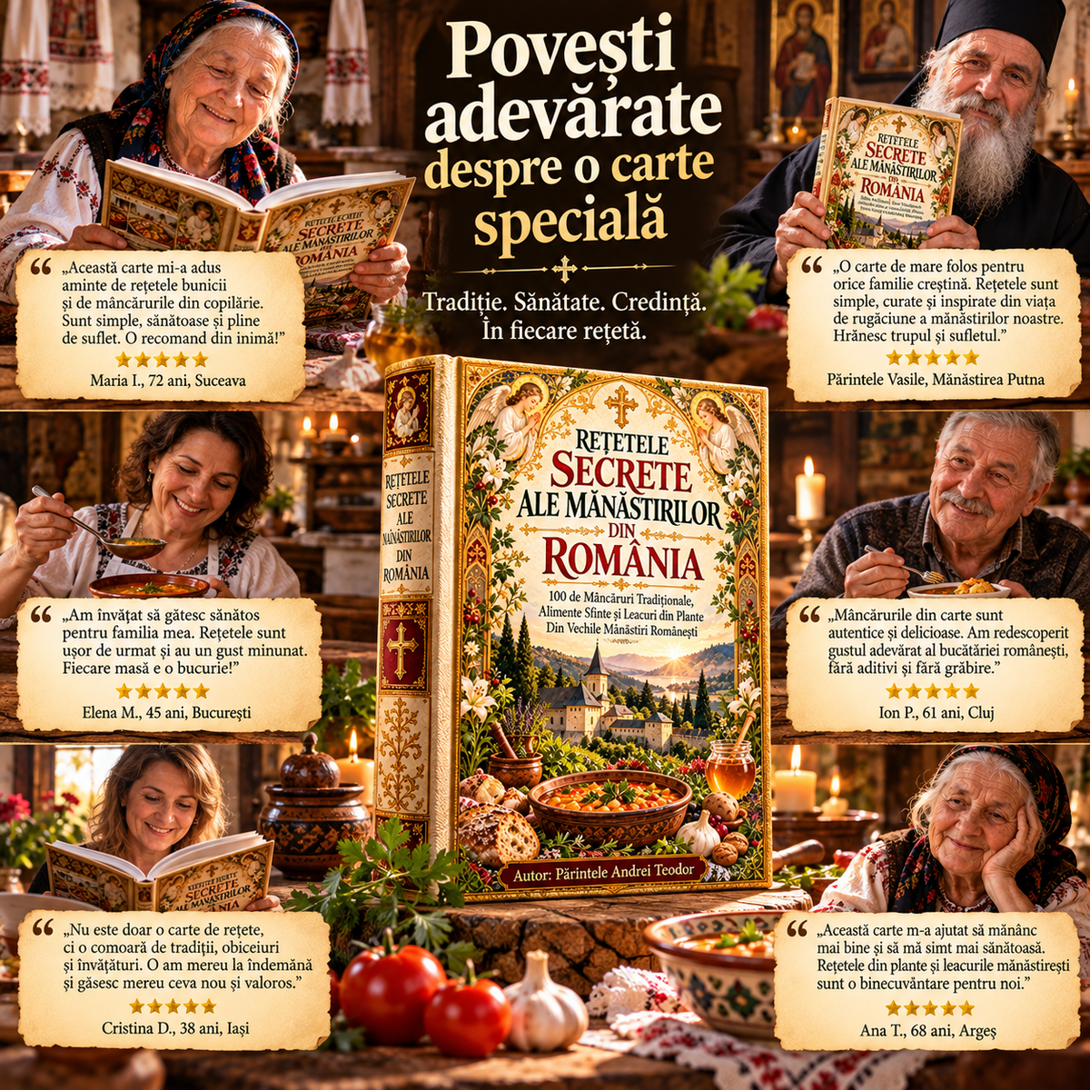 REȚETELE SECRETE ALE MĂNĂSTIRILOR DIN ROMÂNIA
