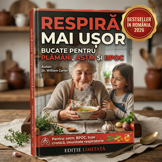 Respiră Mai Ușor – Bucate pentru Plămâni, Astm și BPOC