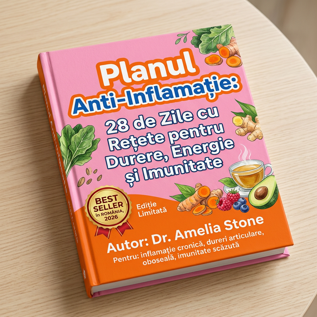 Planul Anti-Inflamație 28 de Zile cu Rețete pentru Durere, Energie și Imunitate