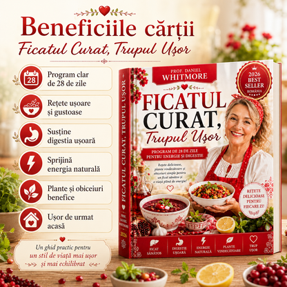 FICATUL CURAT, TRUPUL UȘOR